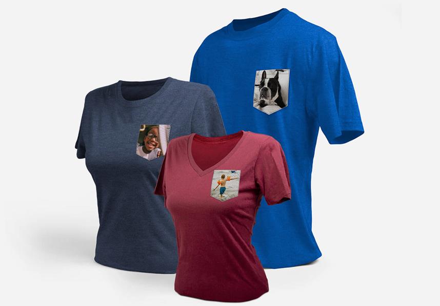 Custom Pocket T-Shirt