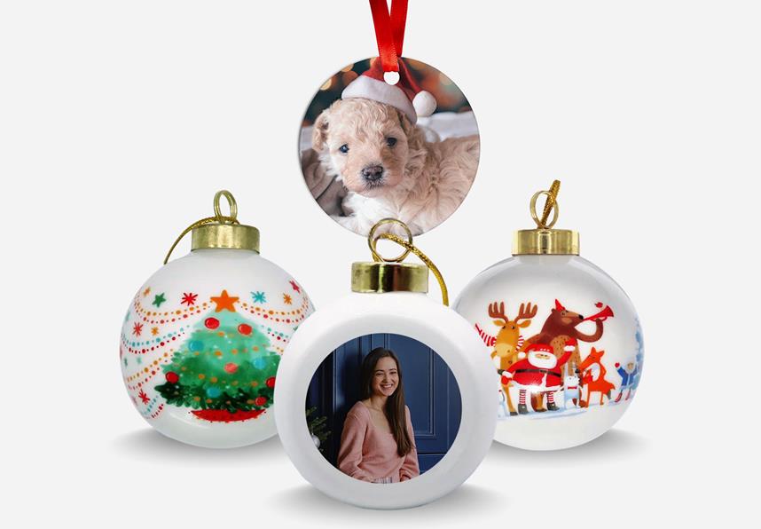 Custom Christmas Ornaments