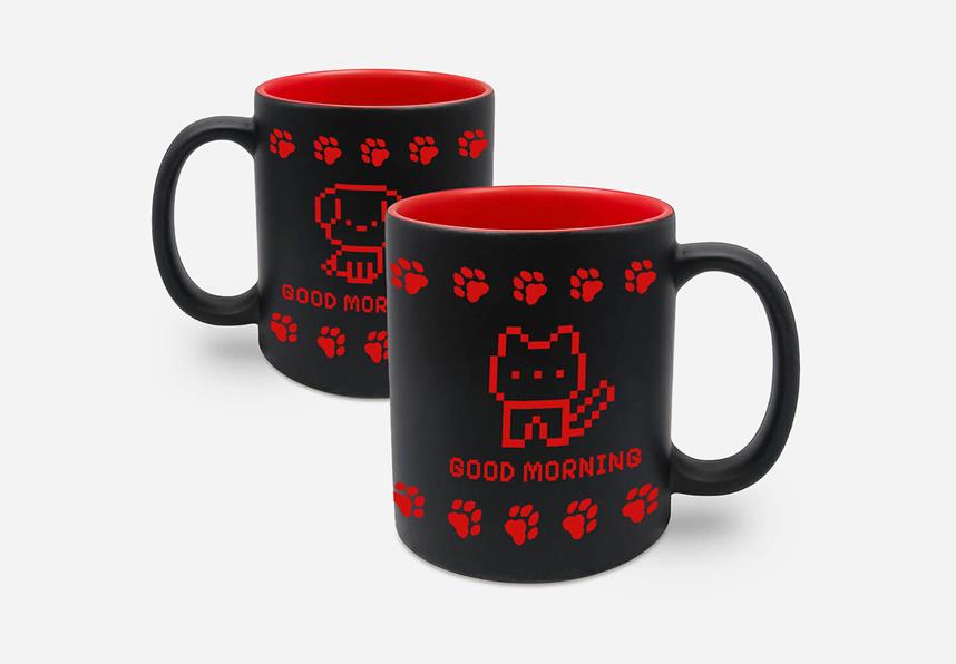 Black Mug with Engraving